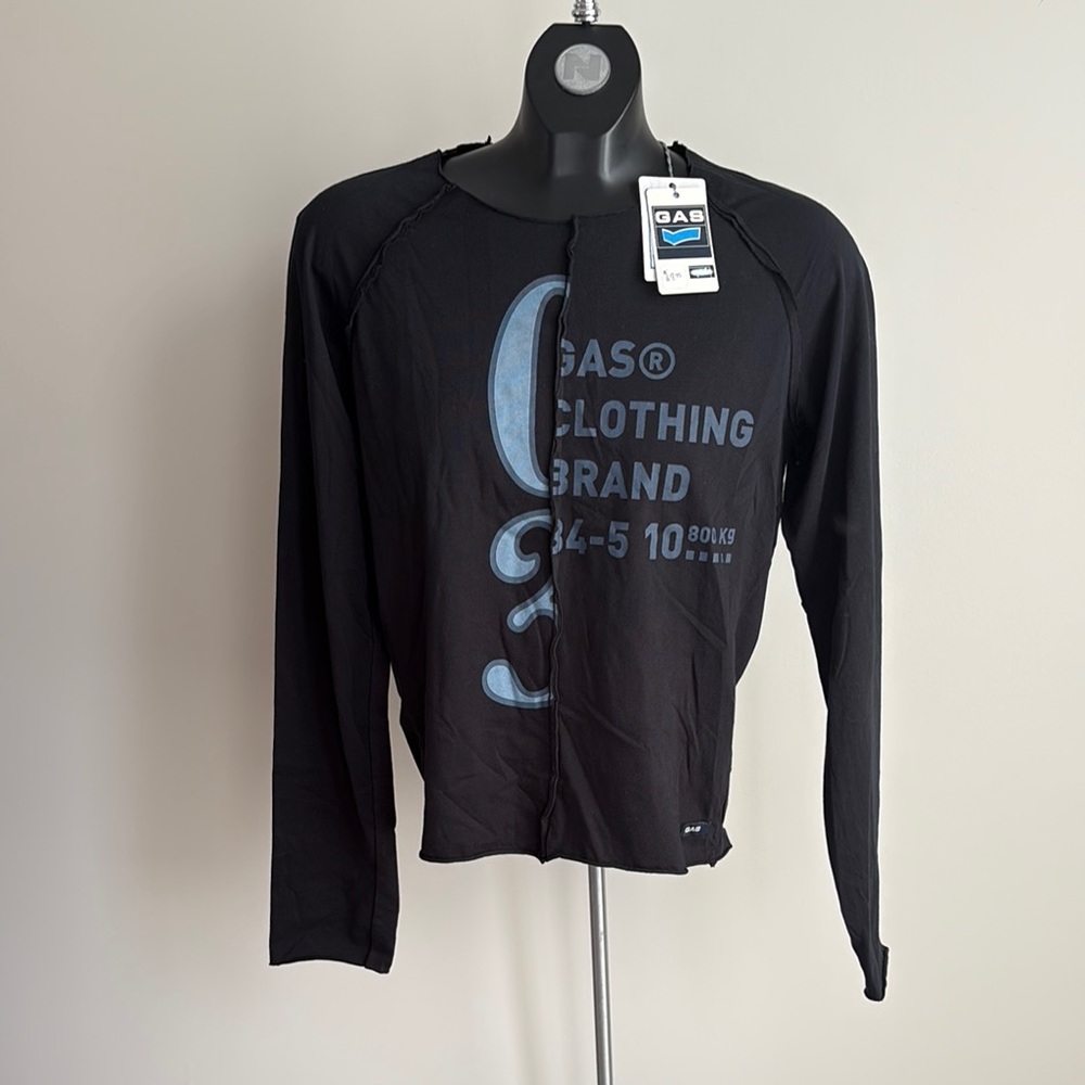 Women's Black Long Sleeve Top